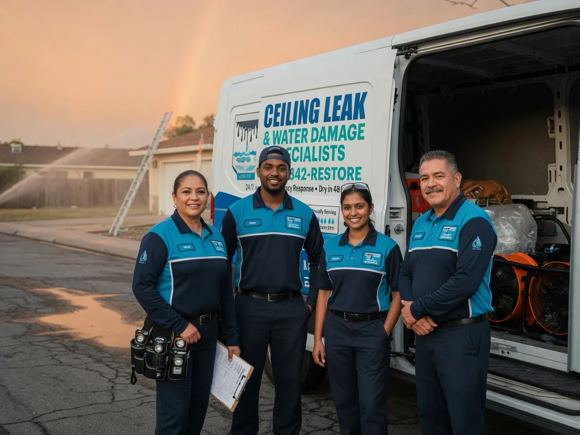 Ceiling Leak Cleanup company in Lowman, NY